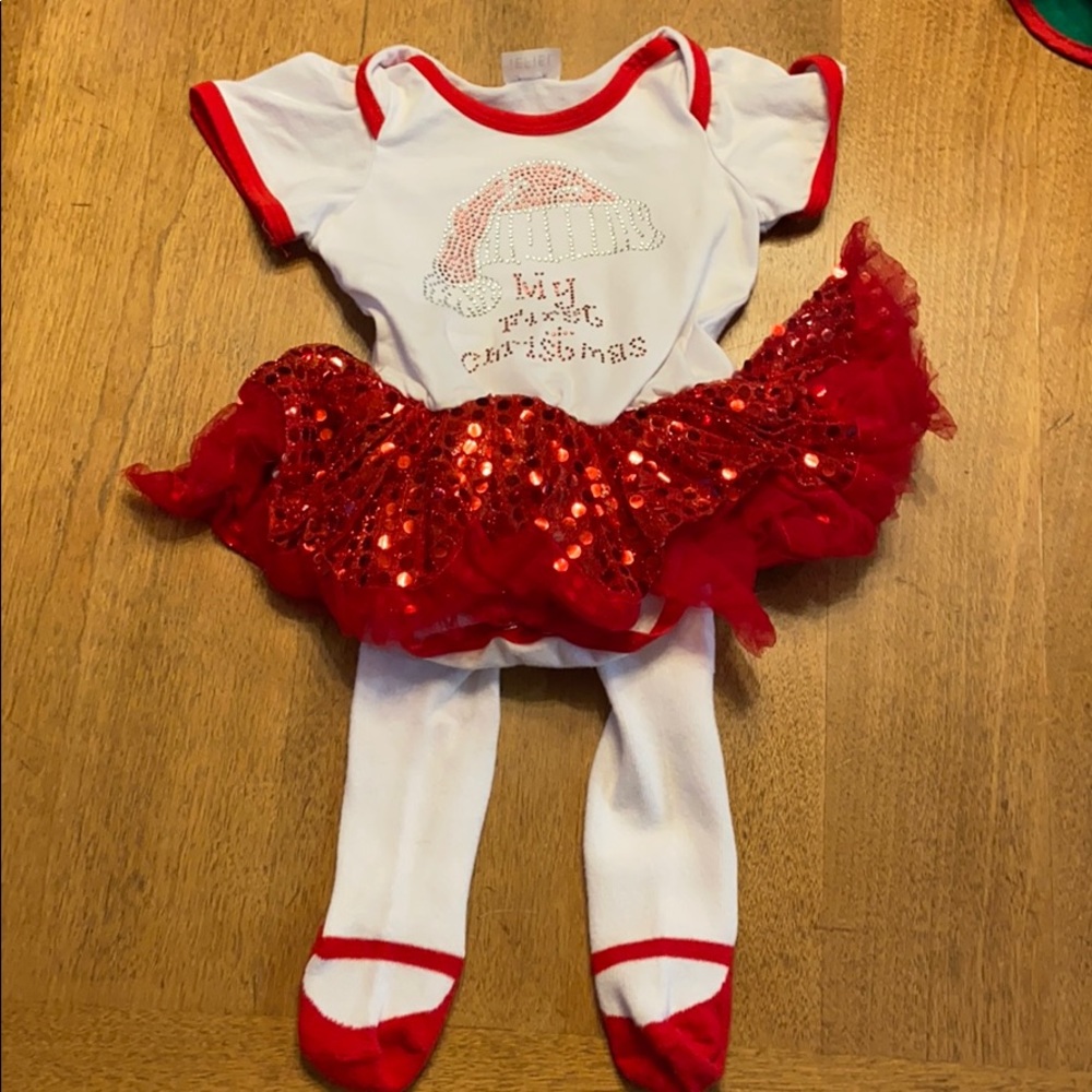 My first Christmas outfit